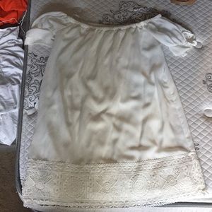 Lulus off the shoulder dress